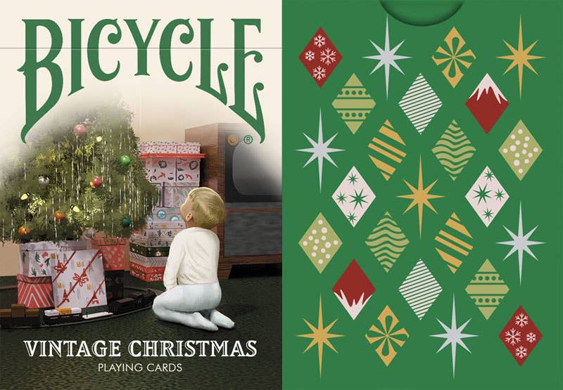 Bicycle Vintage Christmas Playing Cards