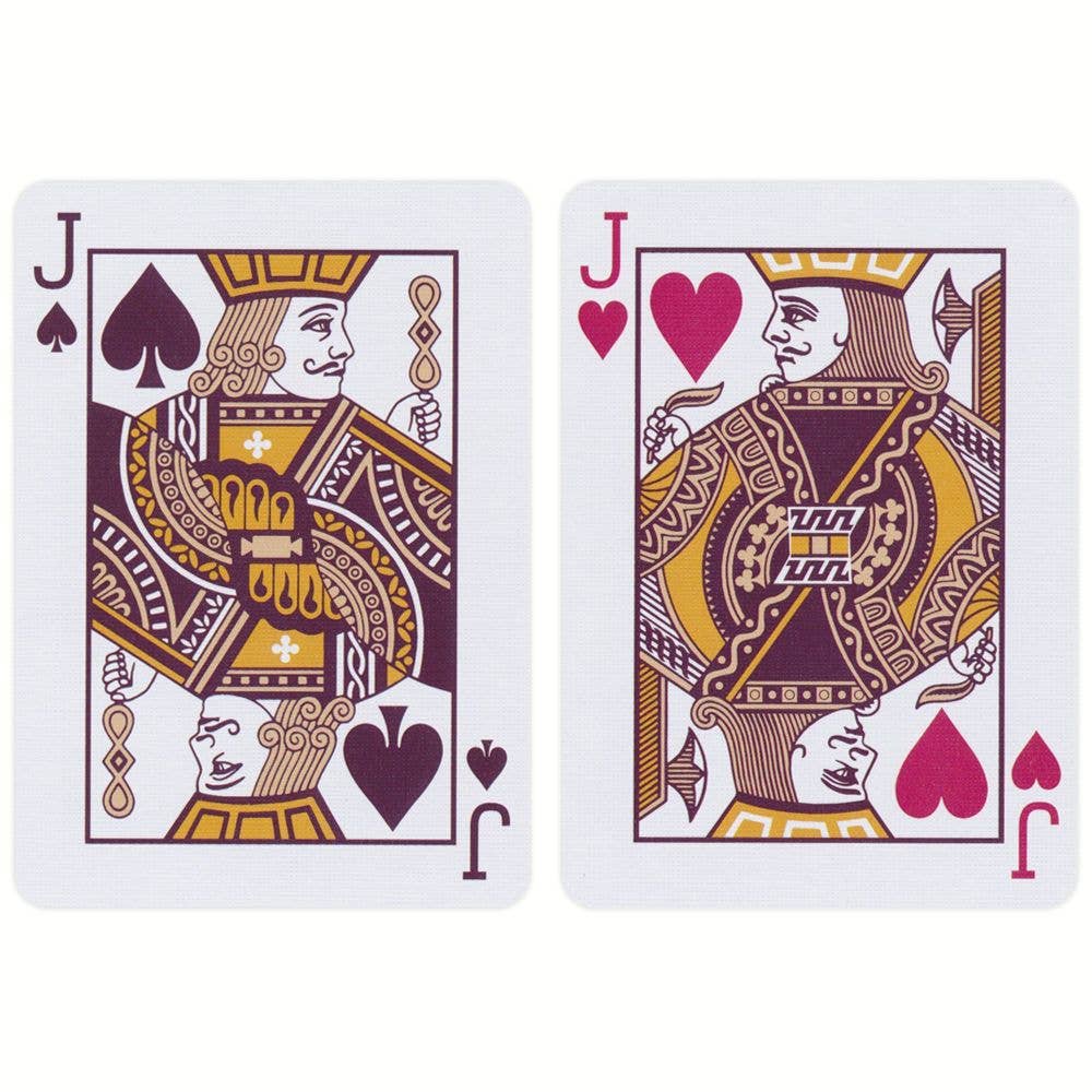 Bicycle Verbena Playing Cards – Gold Foil Botanical Deck