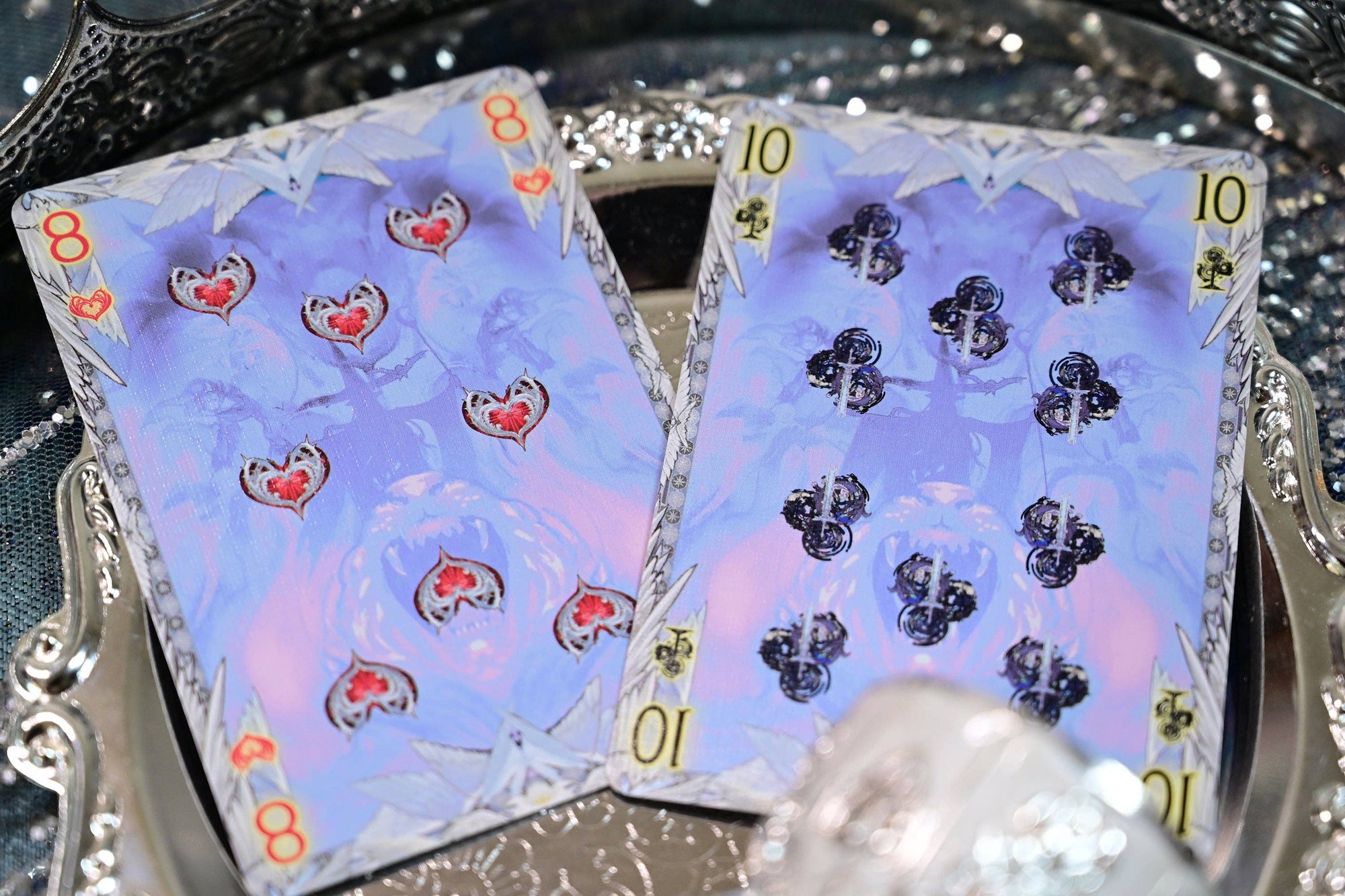 King Arthur Playing Cards V2: Excalibur: Silver Fairyland (Standard)