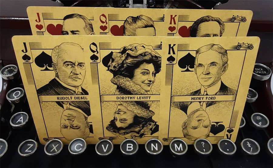 Bicycle Turn of the Century (Automobile) Playing Cards