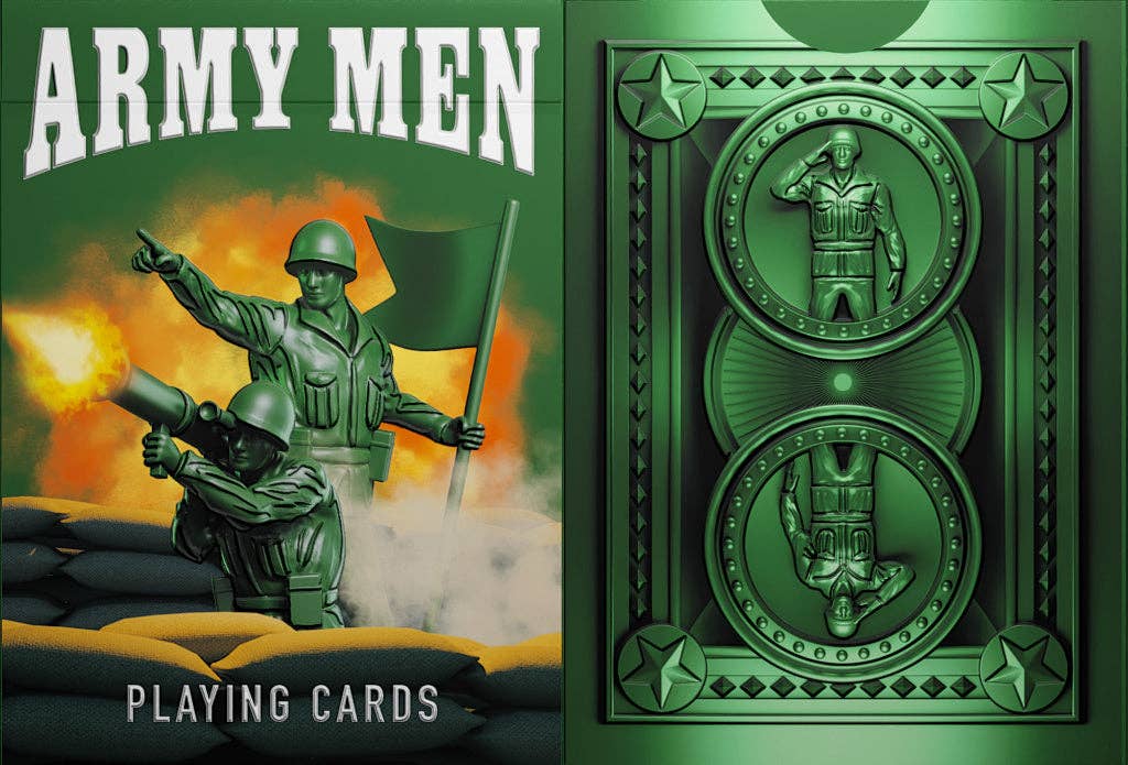 Army Men Playing Cards – Collectible Playing Cards (CPC)