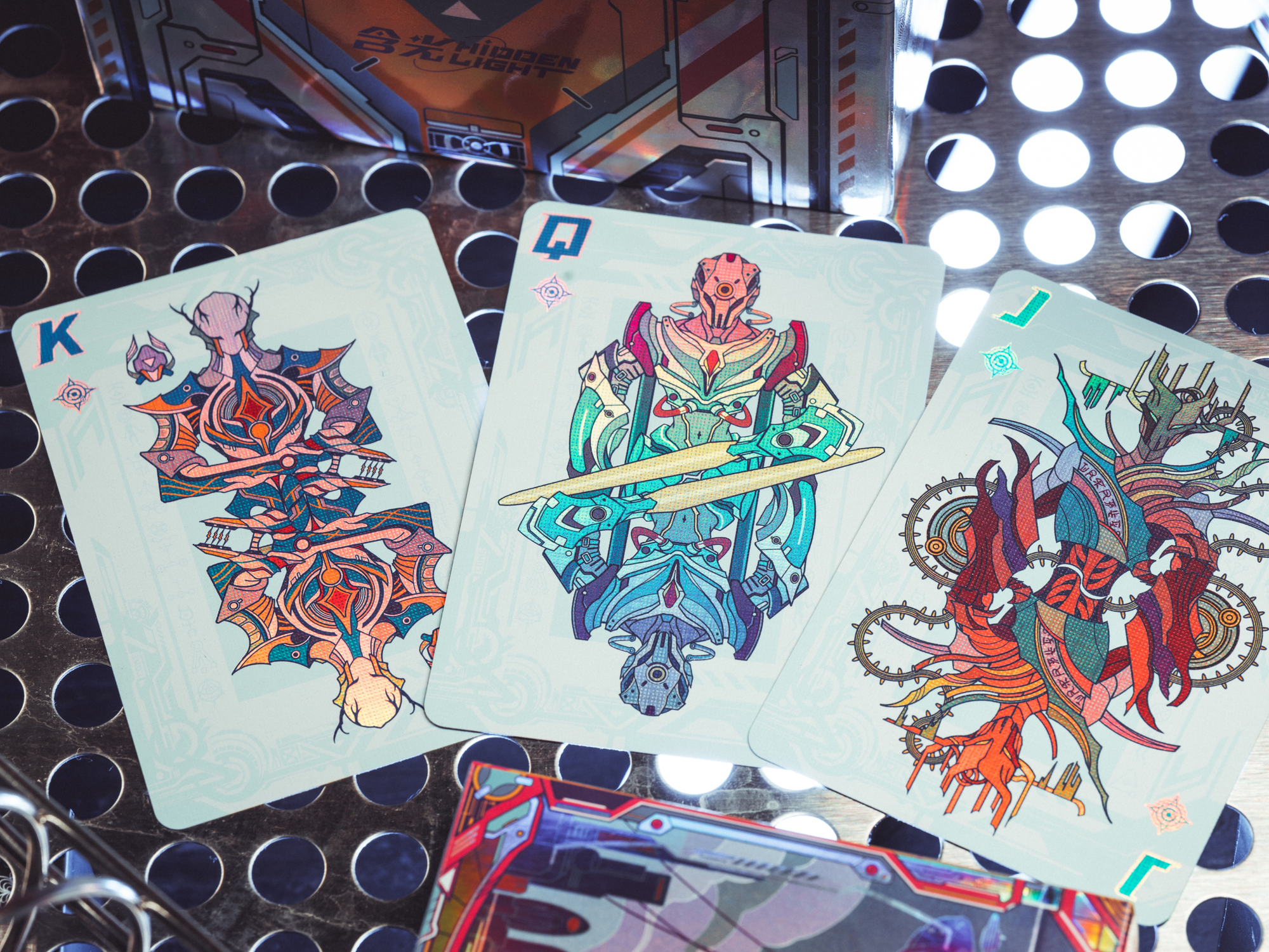 The Flying Saucer Cyberpunk Playing Cards: Native-Standard Deck