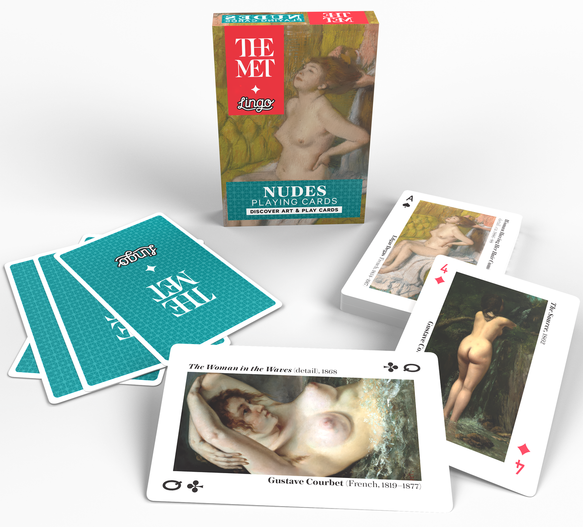 The Met Nudes Playing Cards by Lingo – Museum Art Deck
