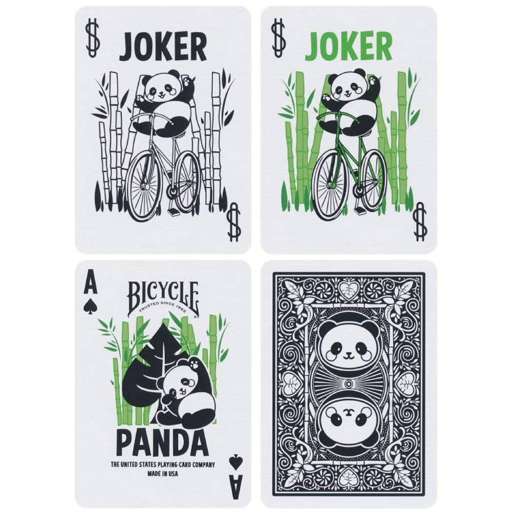 Bicycle Panda Playing Cards – Cute Animal Deck