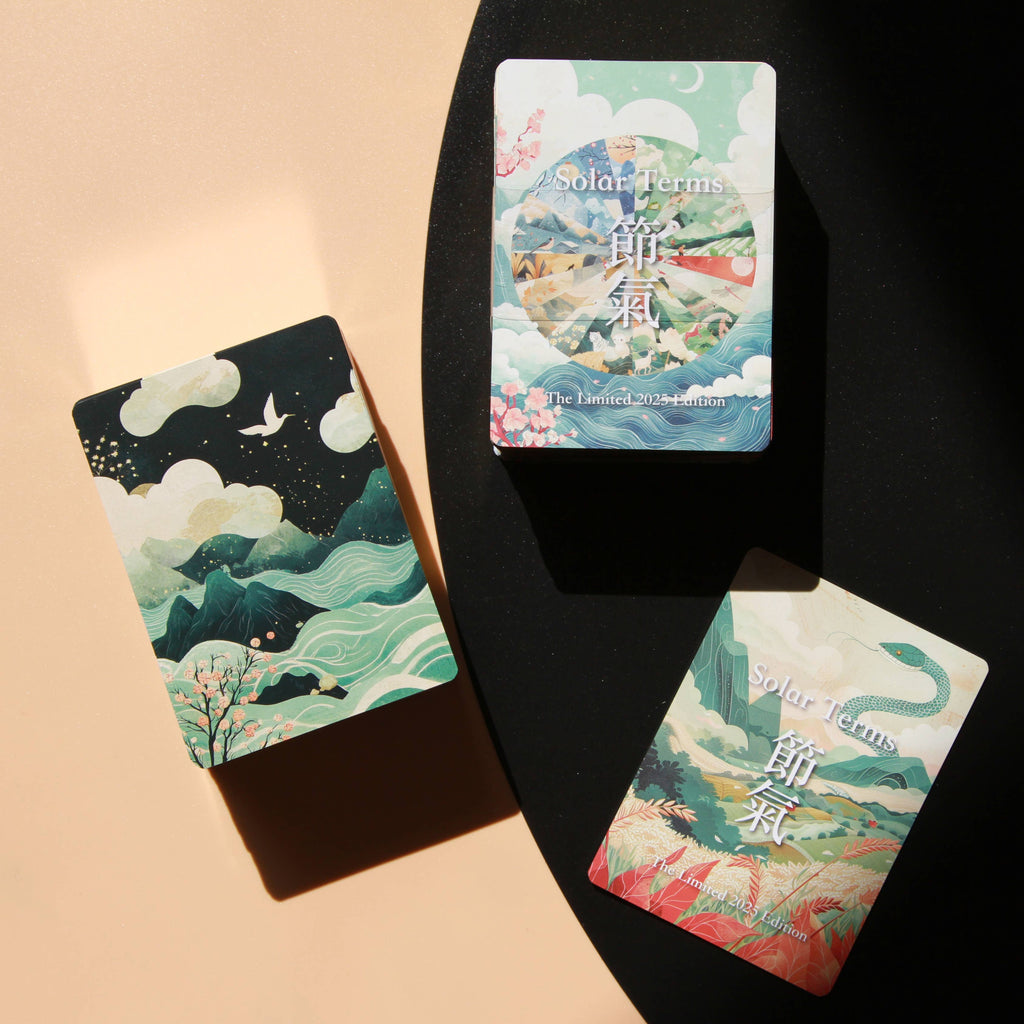 Solar Terms Playing Cards Gold – 66 Card Calendar Deck