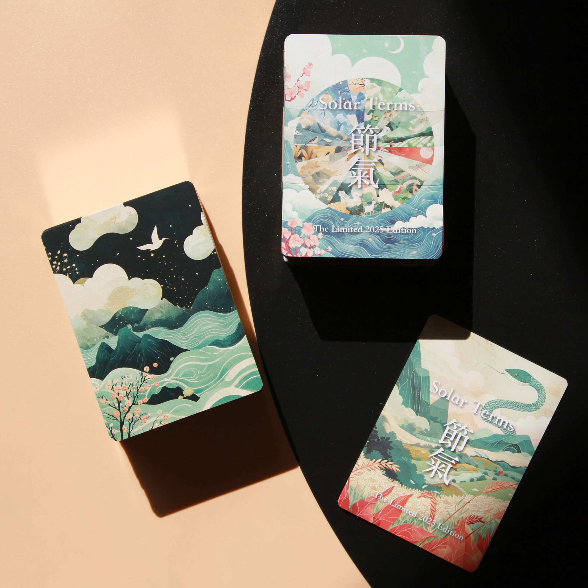 Solar Terms Playing Cards Gold – 66 Card Calendar Deck