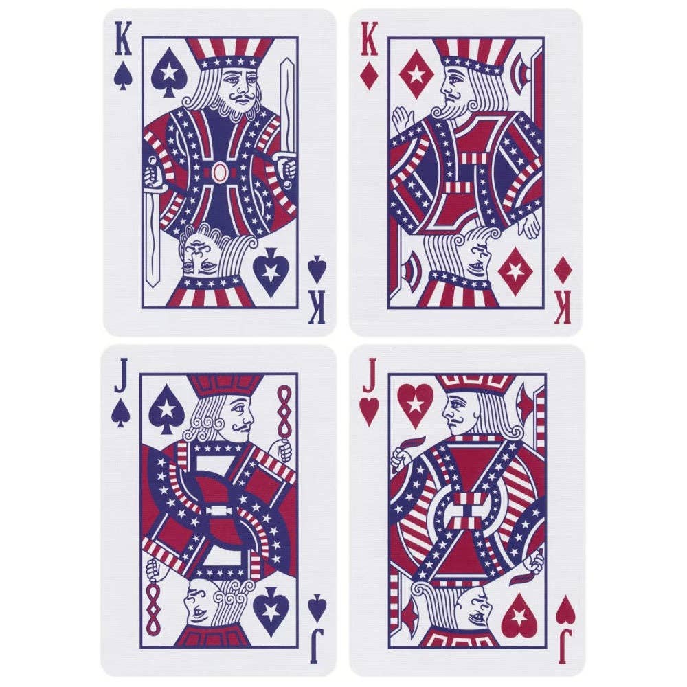 Stars and Stripes Playing Cards Bicycle