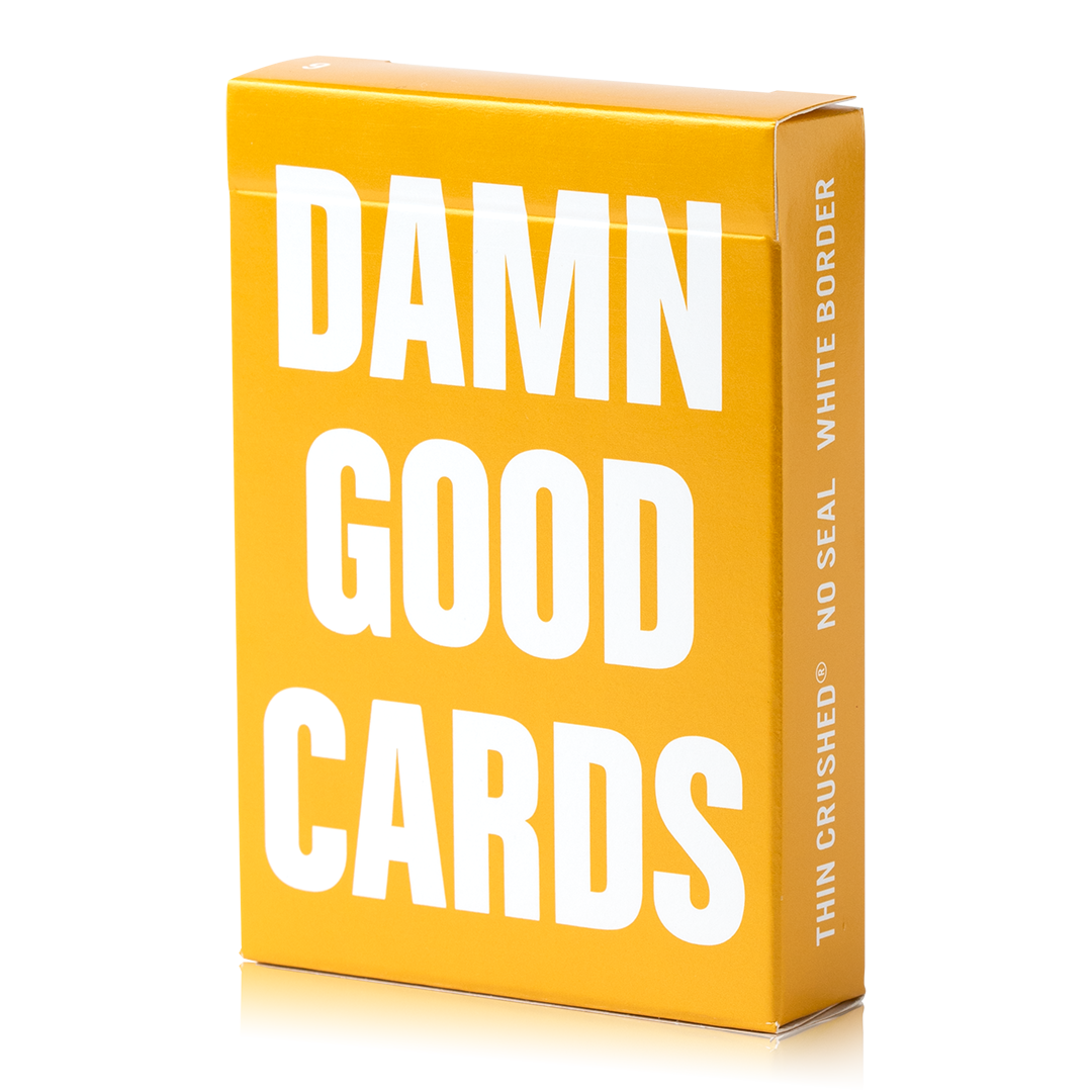 Damn Good Cards, No. 6 (Limited Print Run 2500 Decks)