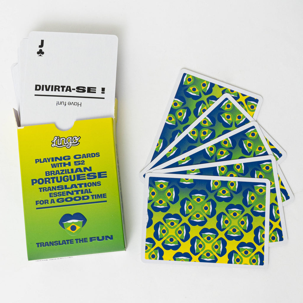 Brazilian Lingo Playing Cards
