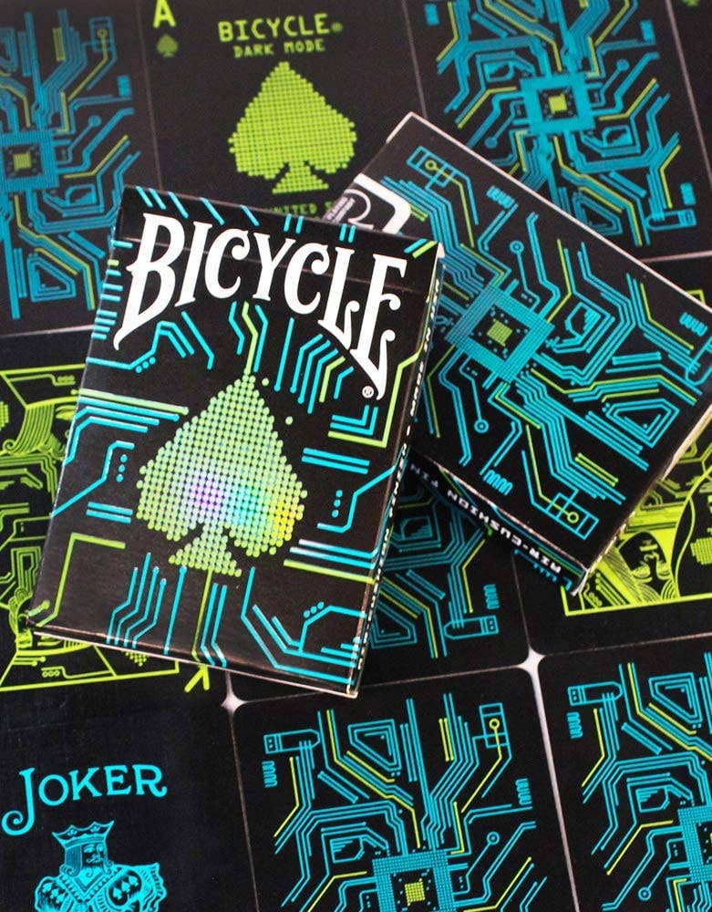 Bicycle Dark Mode Cards