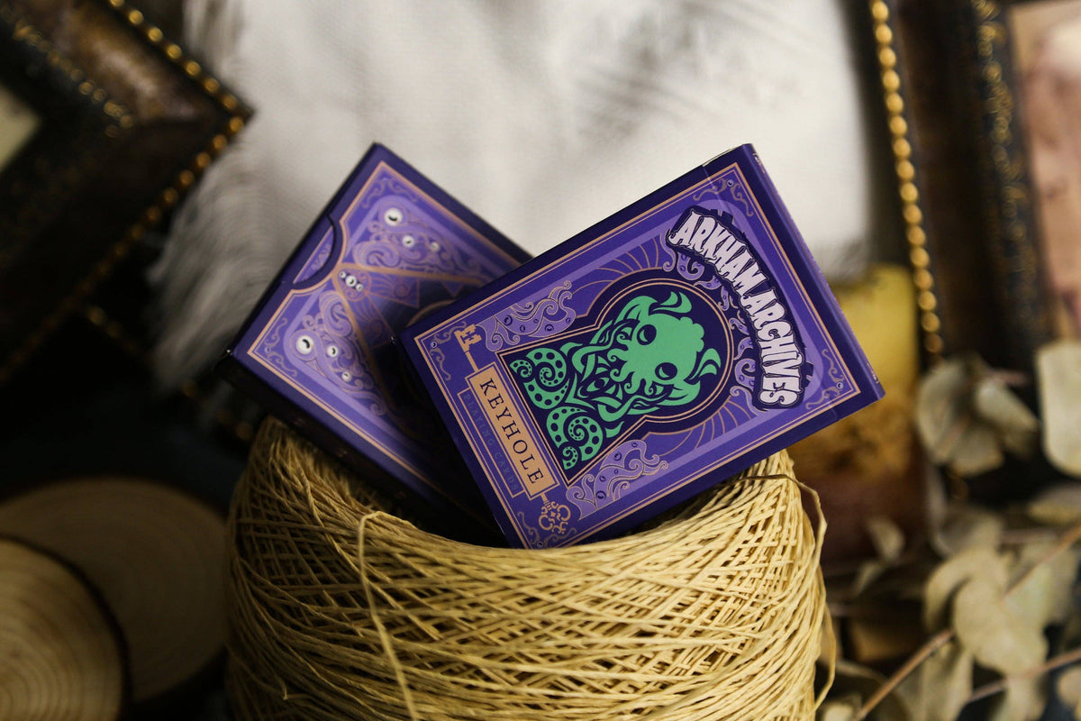 Arkham Archives Cthulhu Mythos Playing Cards – Silver Key Society