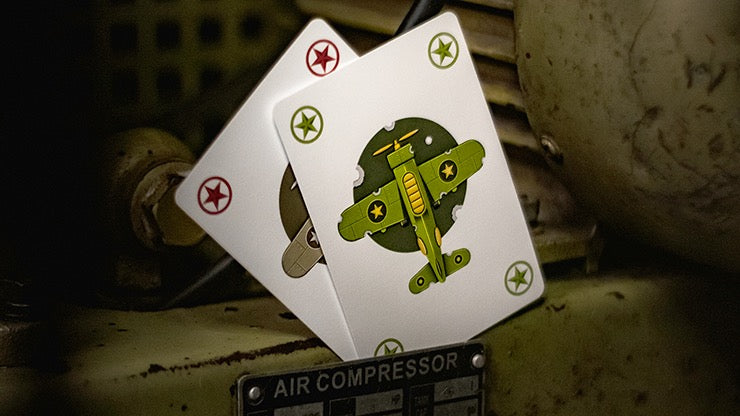 Military Playing Cards by Riffle Shuffle (Limited print 2500 Decks)