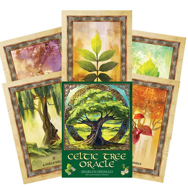 Celtic Tree Oracle Cards – Sharlyn Hidalgo (Blue Angel, 25-Card Deck + Guidebook