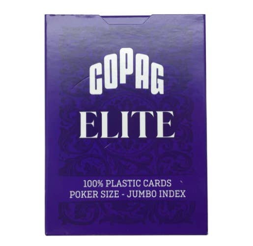 Copag 1546 Elite Playing Cards – Poker Size, Jumbo Index (Purple)