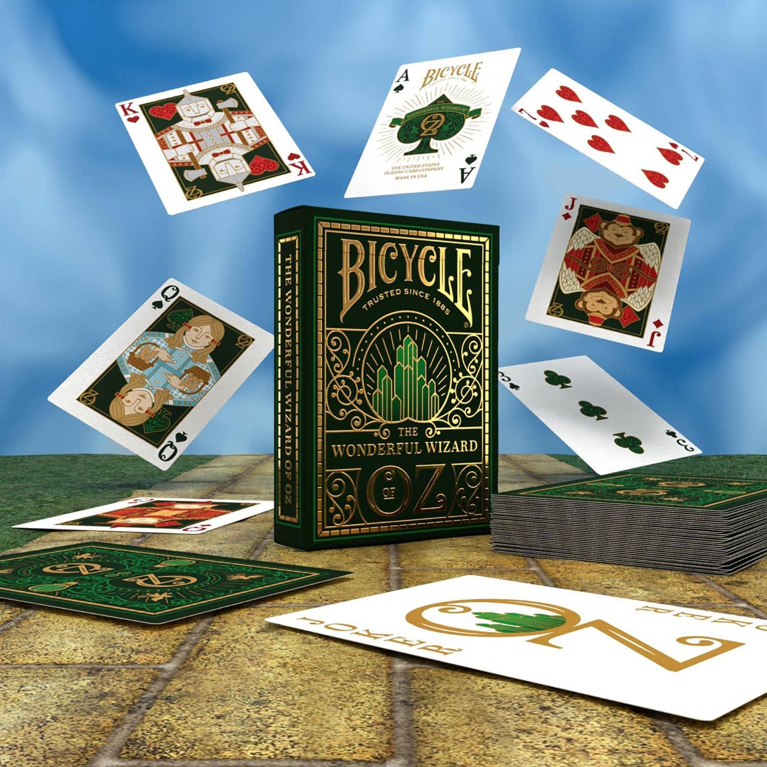 Wizard of Oz Playing Cards Bicycle