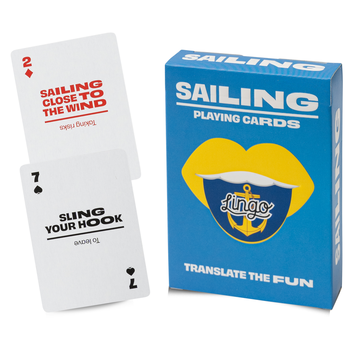 Lingo Sailing Playing Cards – 52 Sailing Terms & Slang