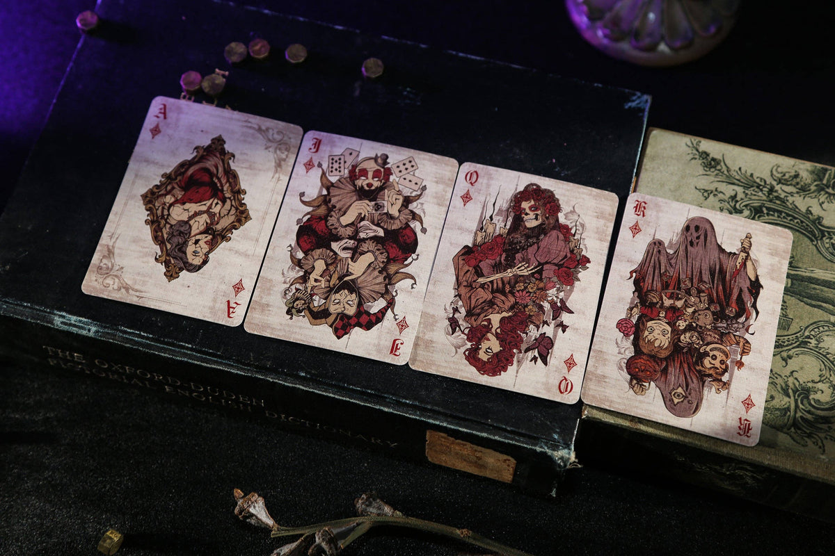 Haunted Castle Playing Cards - Silver Key Society