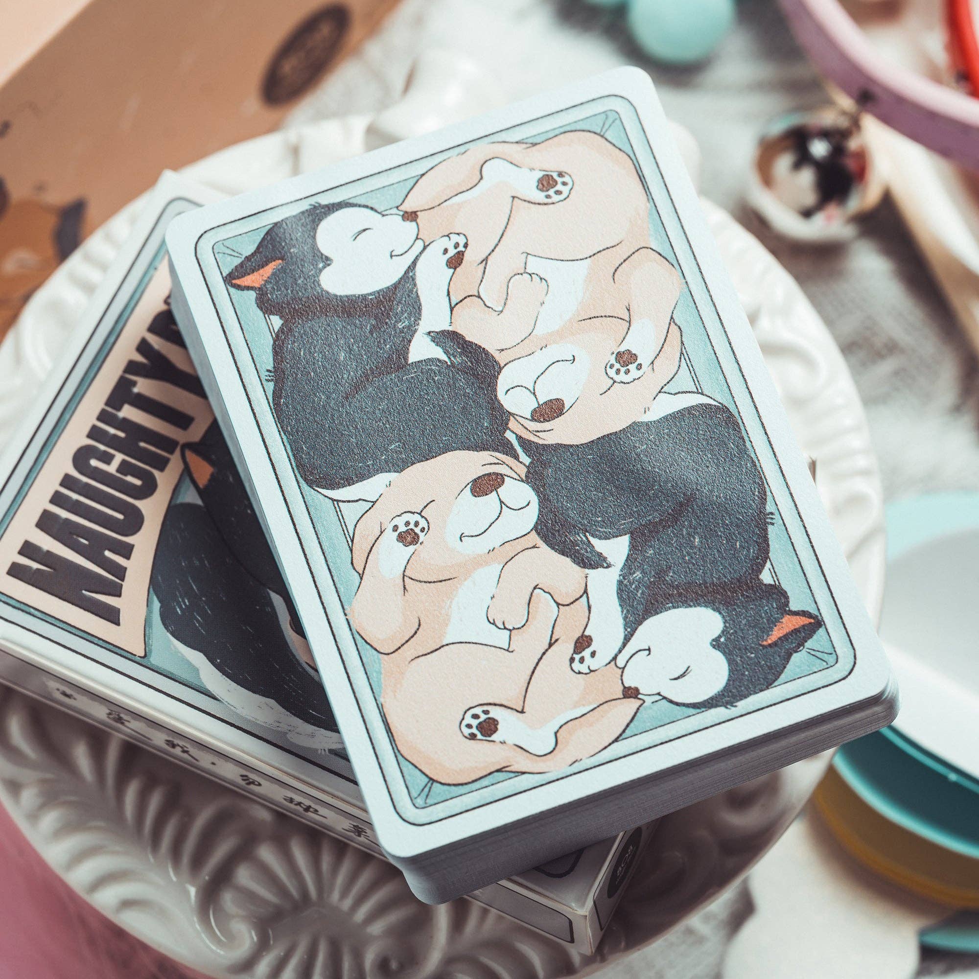 Naughty Dog Playing Cards — Dogs & Cats Collection
