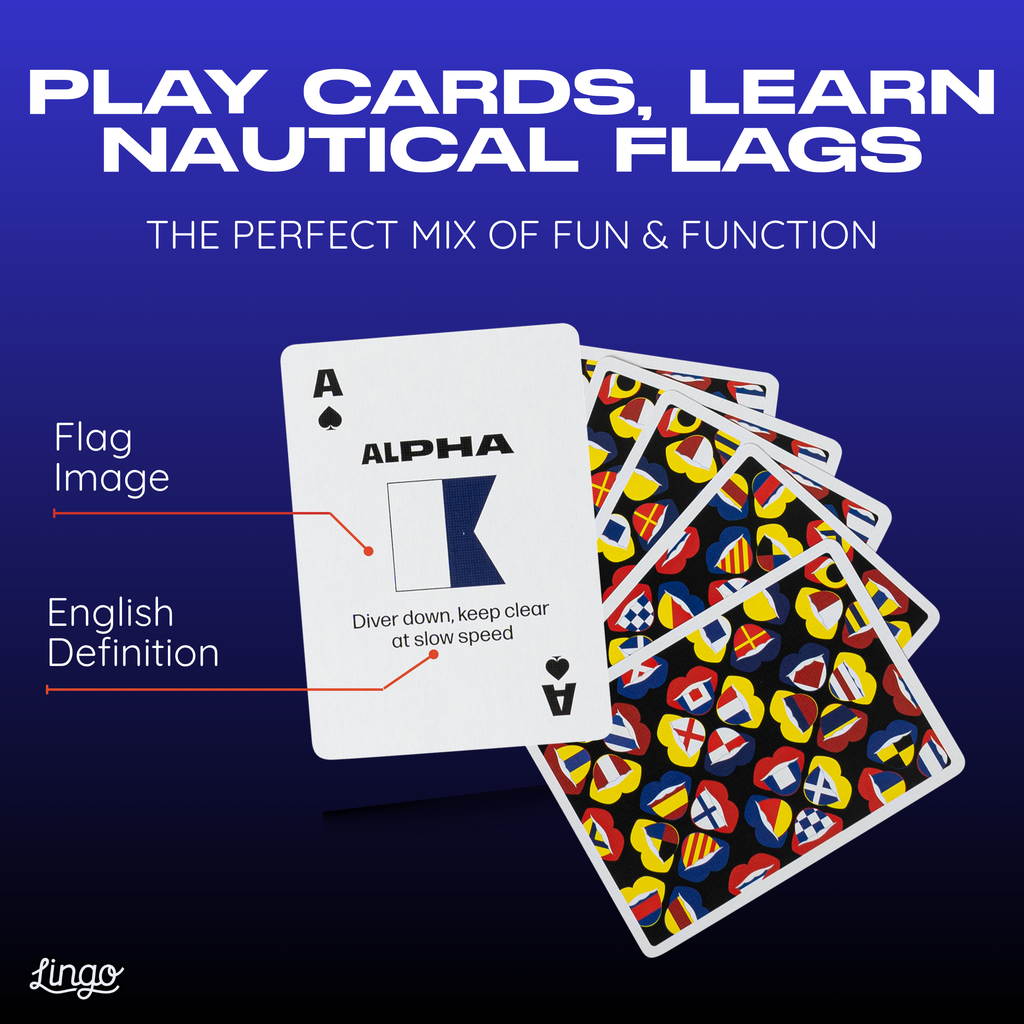 Nautical Lingo Playing Cards
