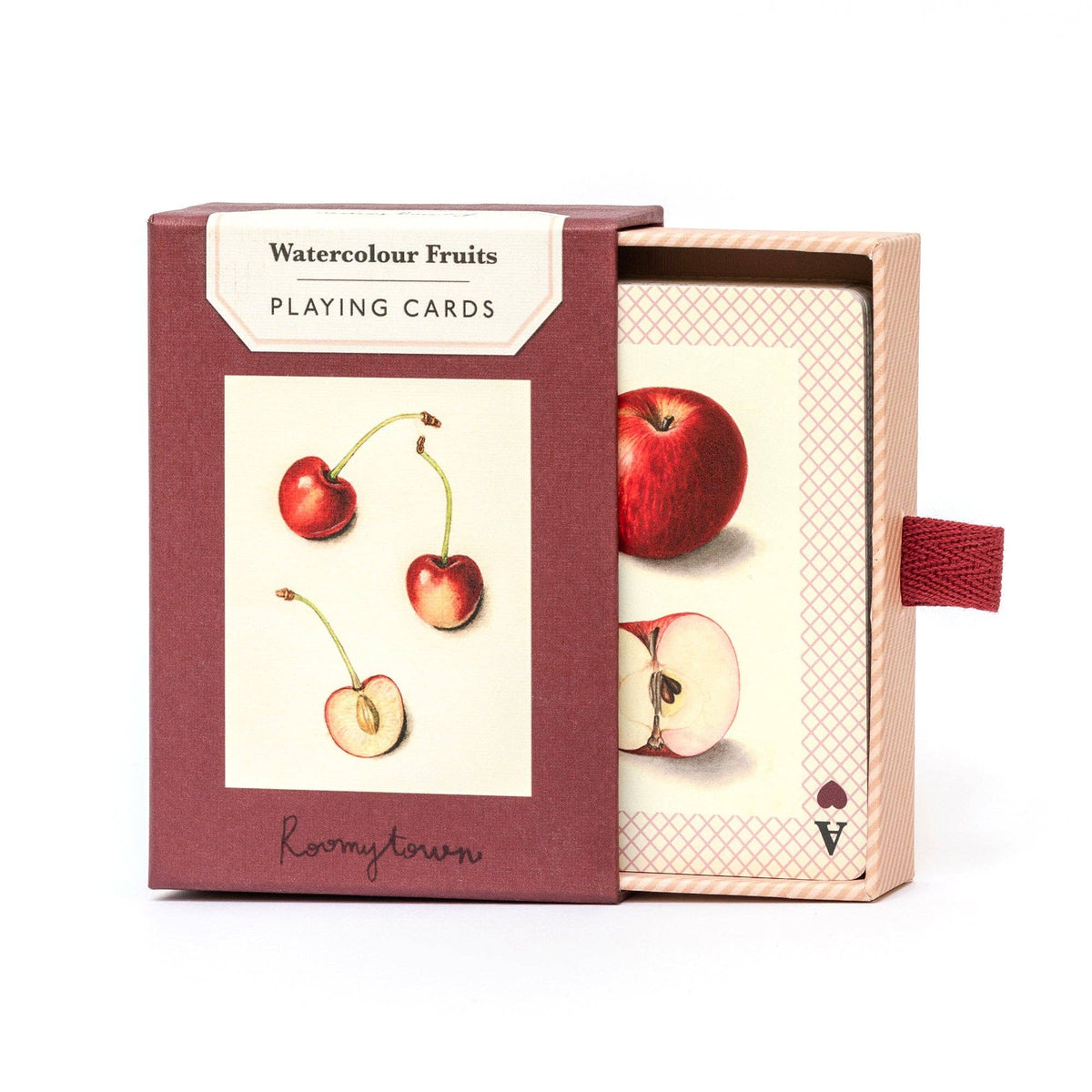 Roomytown Watercolour Fruits Playing Cards