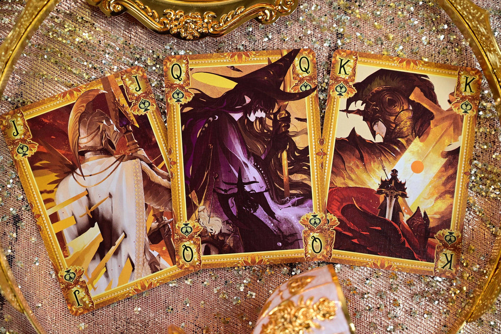 King Arthur Playing Cards V2: Excalibur: Golden Dawn (Standard)