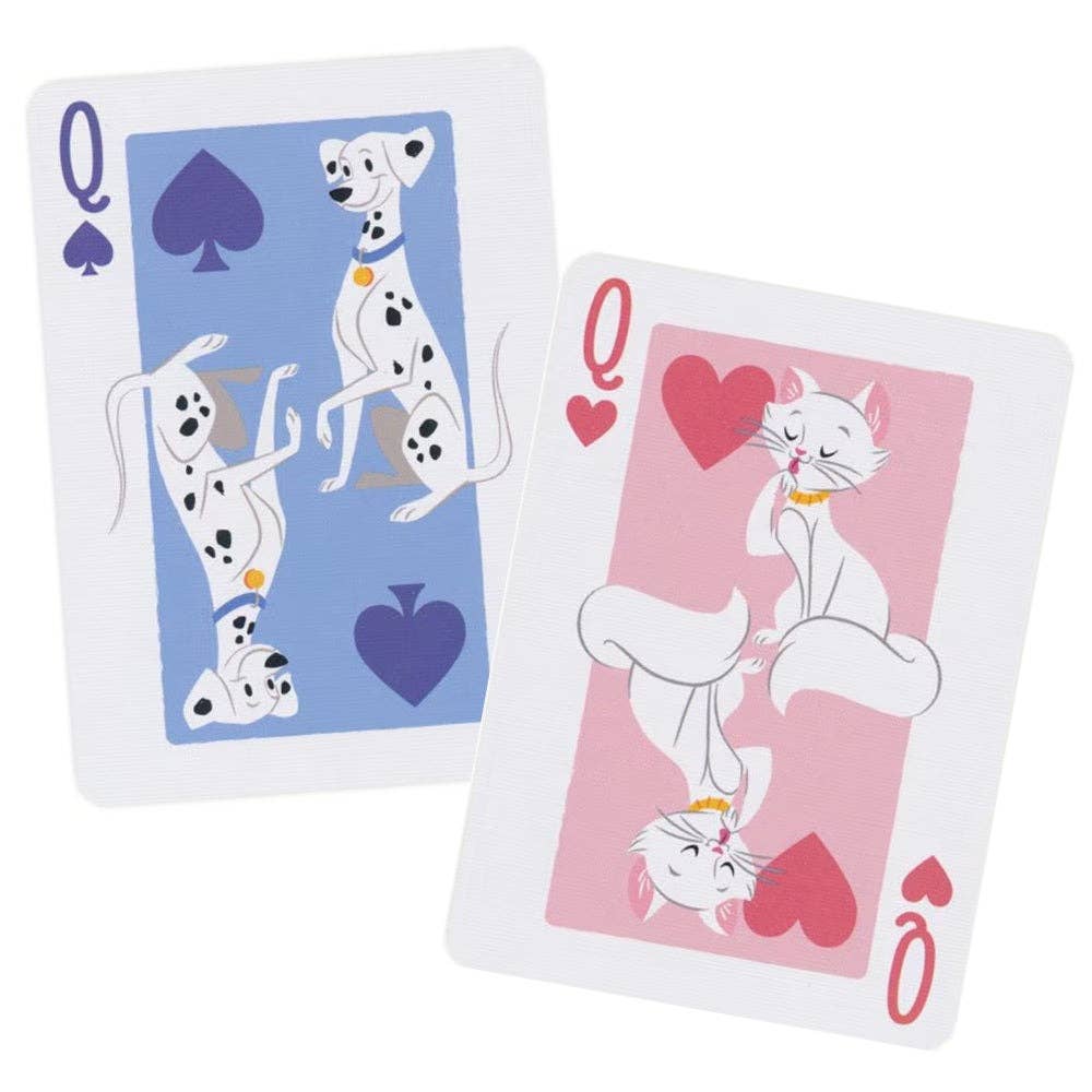 Disney Cats and Dogs Playing Cards Bicycle