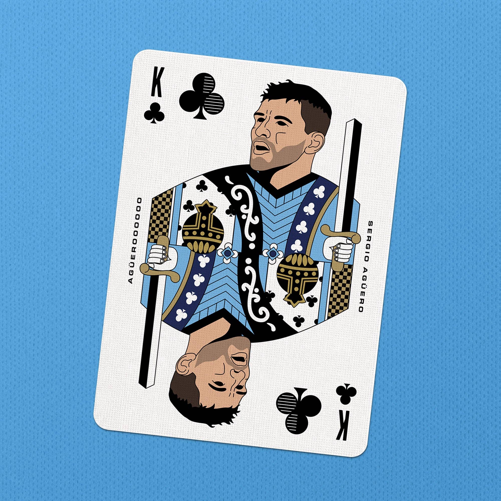 Manchester City Playing Cards by Boot & Ball