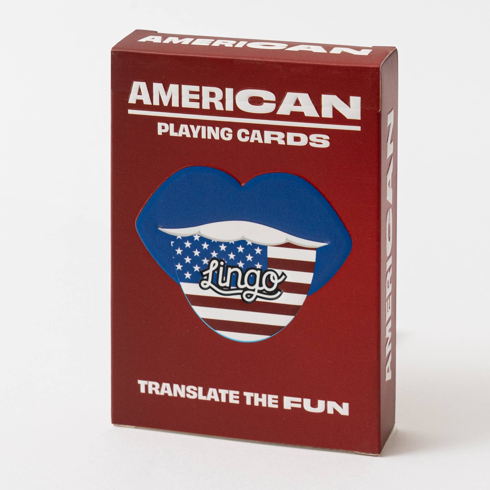 American Slang Travel Playing Cards