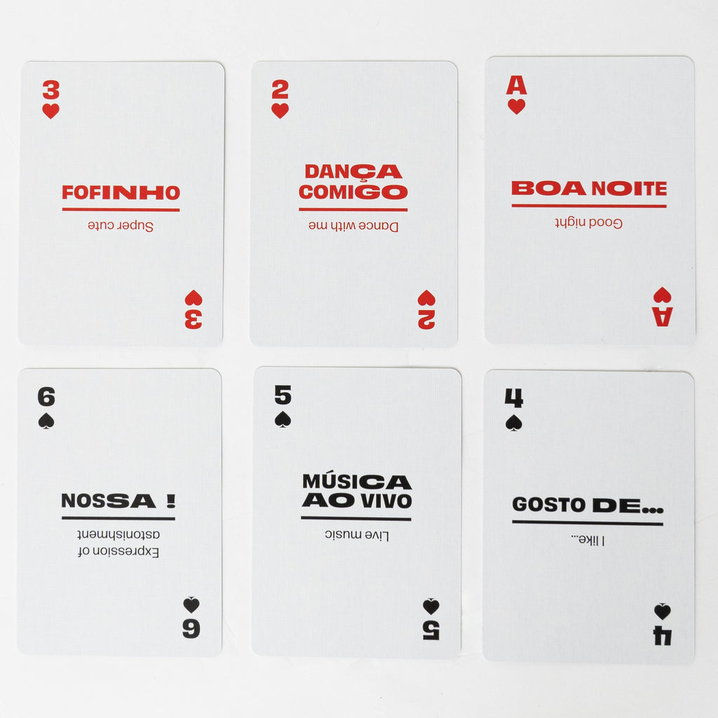 Portuguese Lingo Playing Cards
