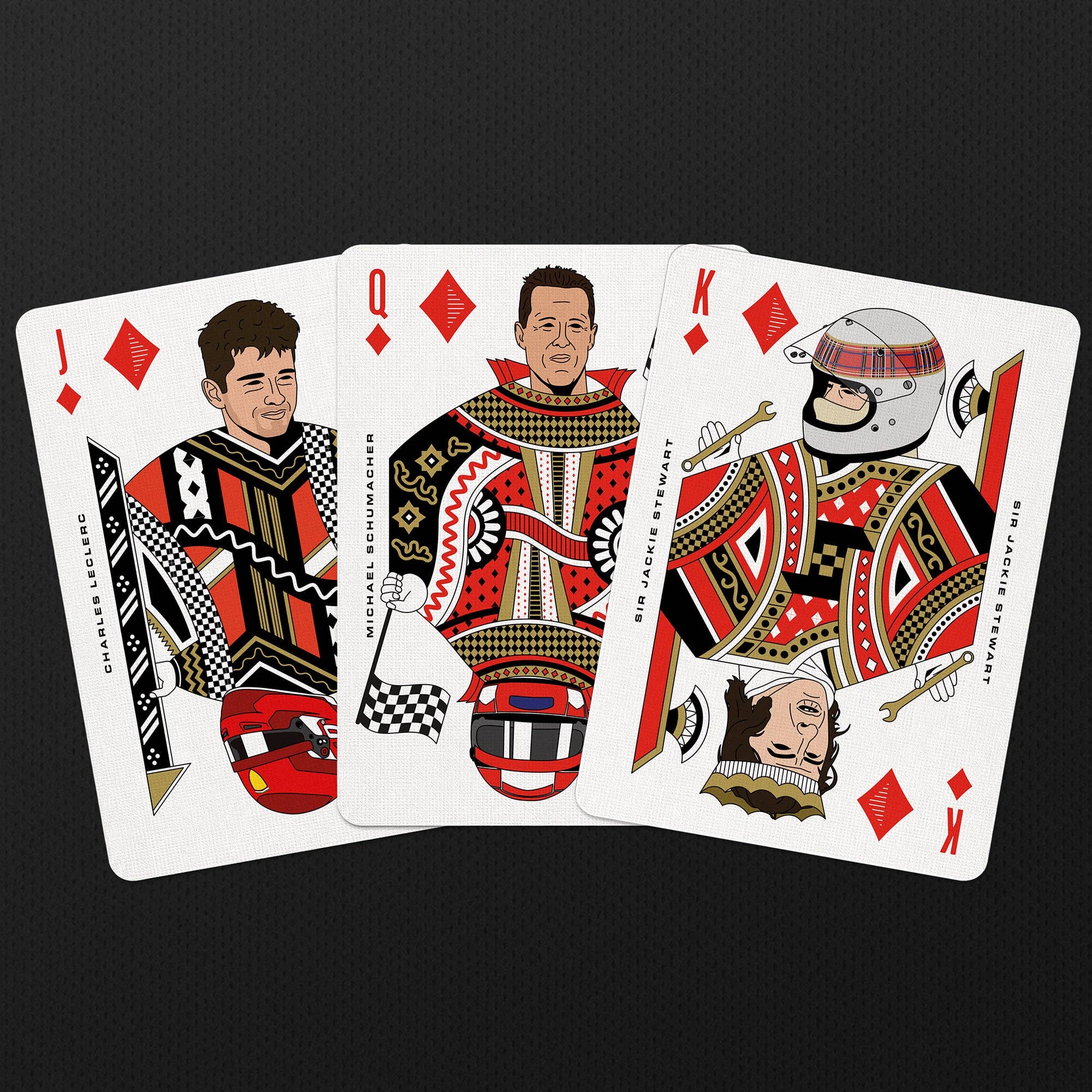 Formula 1 Playing Cards by Boot & Ball