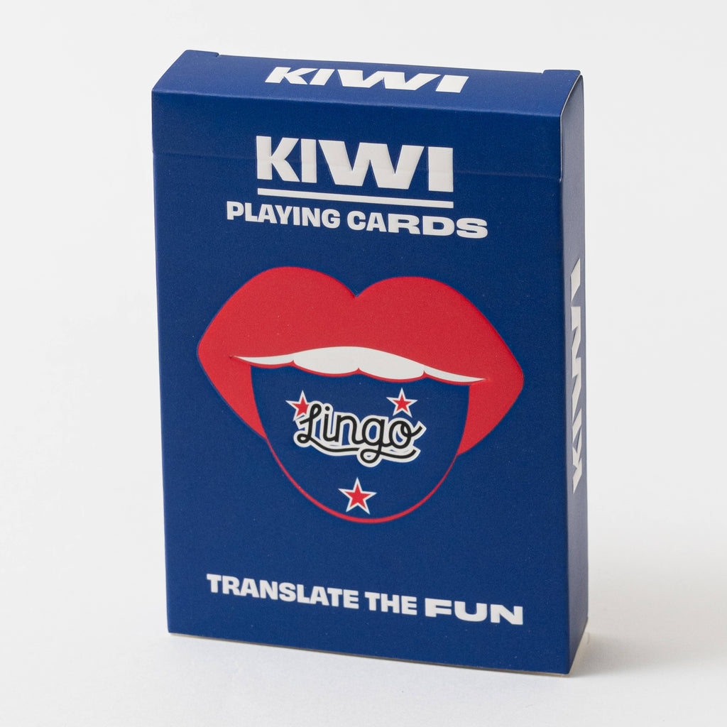 Kiwi Slang Travel Playing Cards
