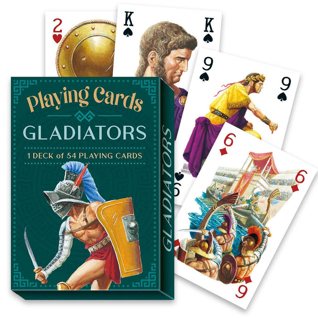 Gladiators Playing Cards – Lo Scarabeo's Tribute to Ancient Rome