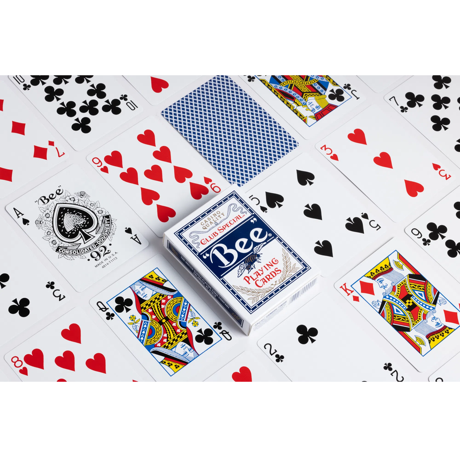 Bee Standard Poker Cards (Blue)