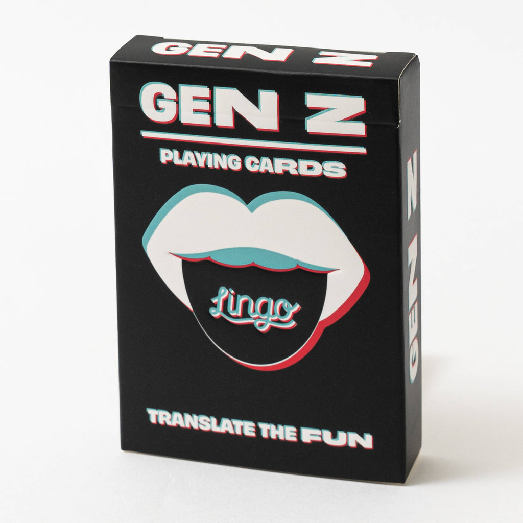 Gen Z Lingo Playing Cards