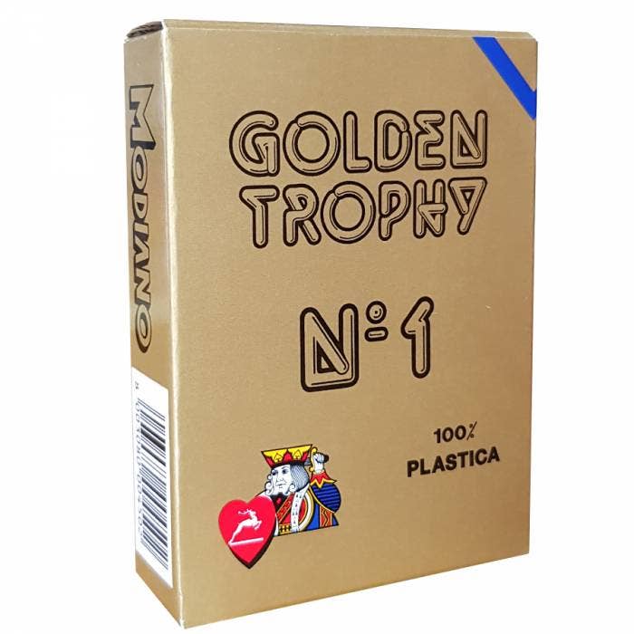 Modiano Golden Trophy Playing Cards – Blue