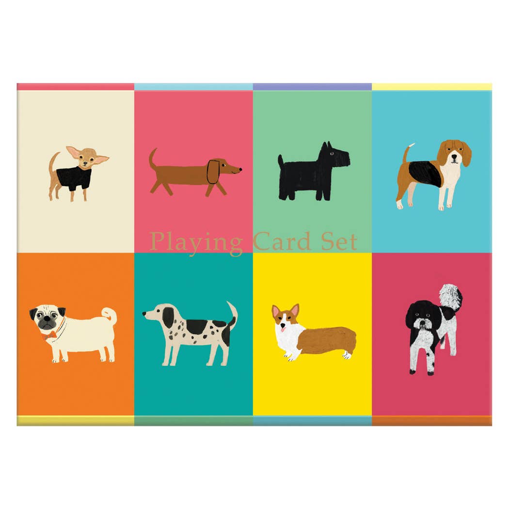 Prize Pooches Dog Playing Card Set – 2 Decks by Roger la Borde