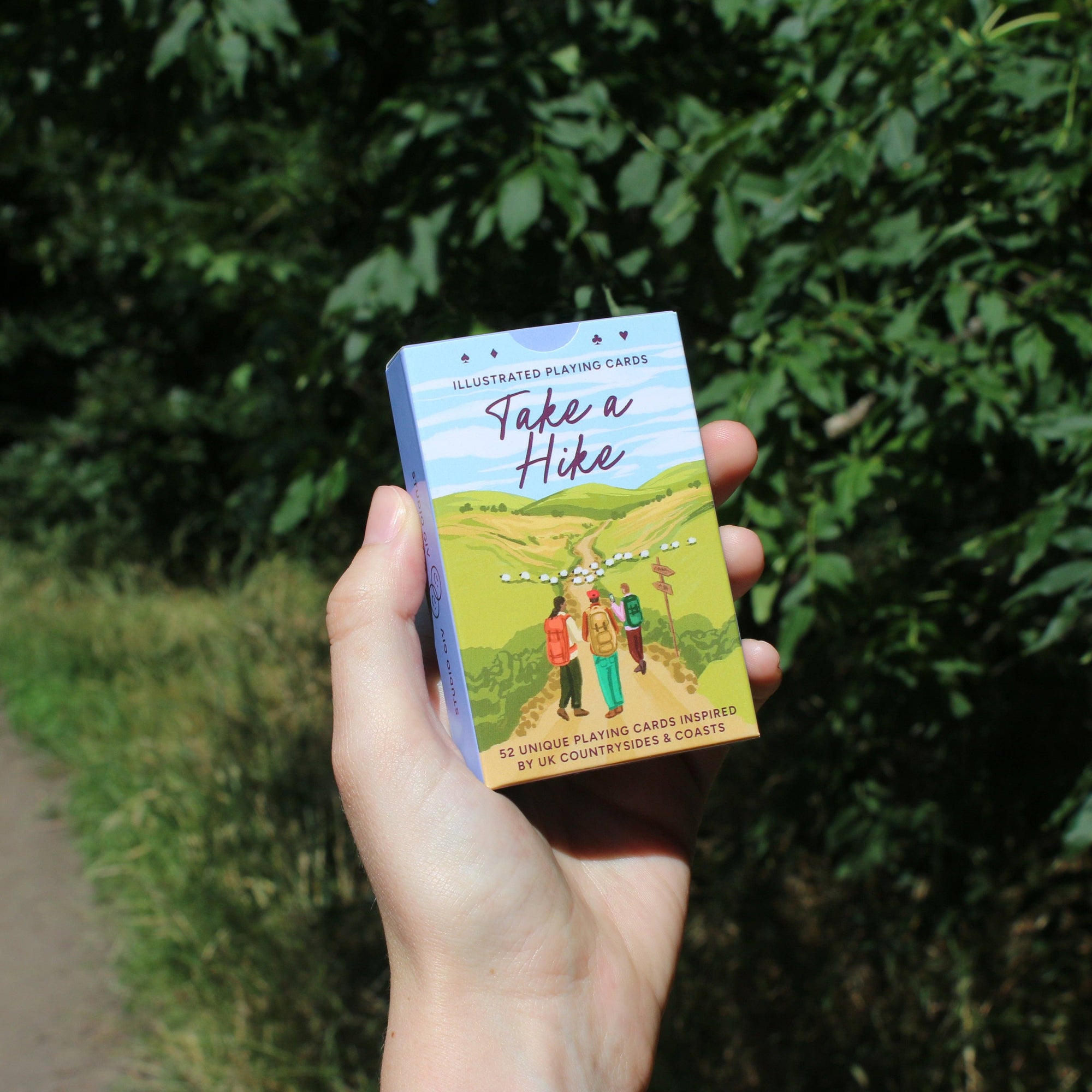 Take a Hike Illustrated Playing Cards by Studio Giv