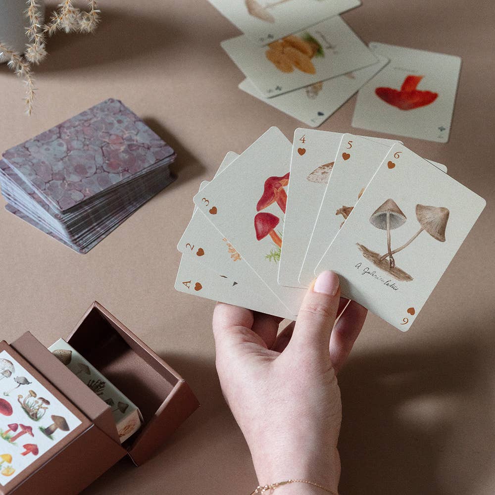 Fungi Playing Cards – Set of Two Decks by Roomytown