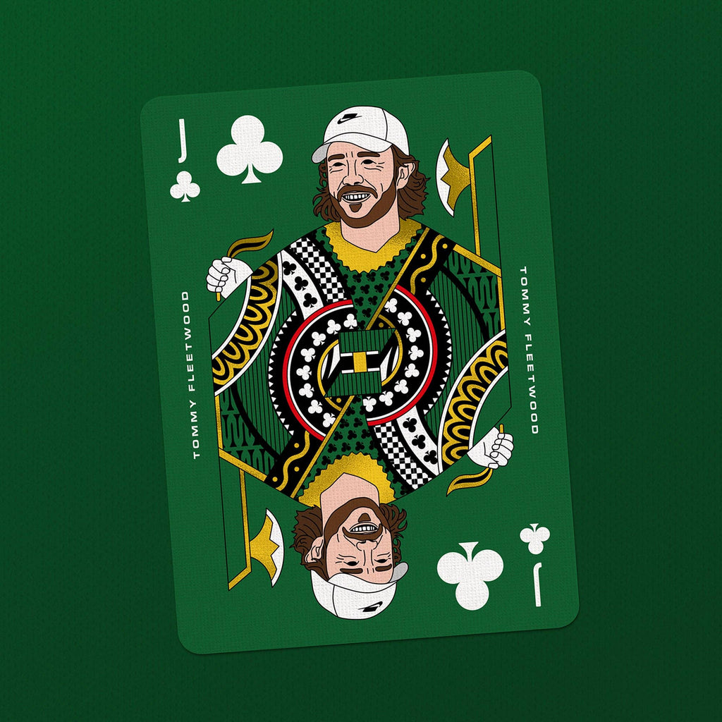 Golf Playing Cards – Gold Foil Edition by Boot & Ball