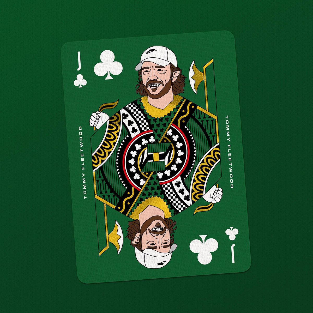 Golf Playing Cards – Gold Foil Edition by Boot & Ball
