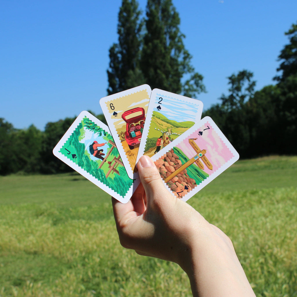 Take a Hike Illustrated Playing Cards by Studio Giv