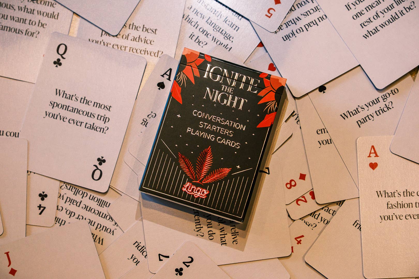 Ignite The Night Lingo Playing Cards
