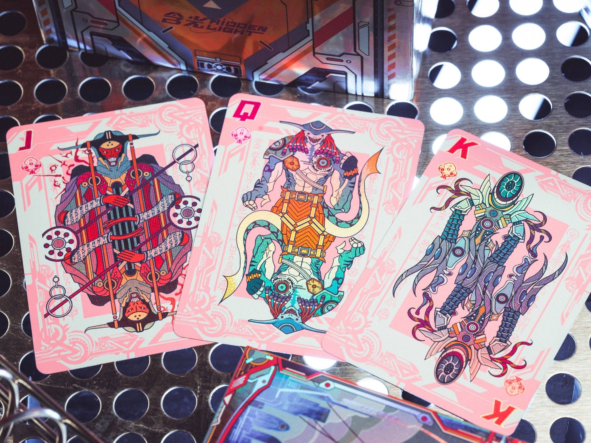 The Flying Saucer Cyberpunk Playing Cards: Native-Standard Deck