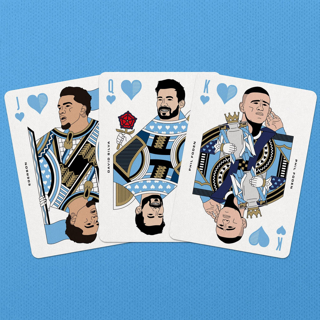 Manchester City Playing Cards by Boot & Ball