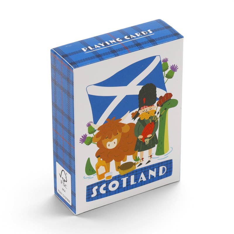 Scotland Souvenir Standard Playing Card Deck