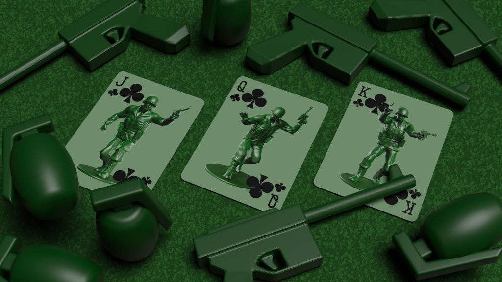 Army Men Playing Cards – Collectible Playing Cards (CPC)