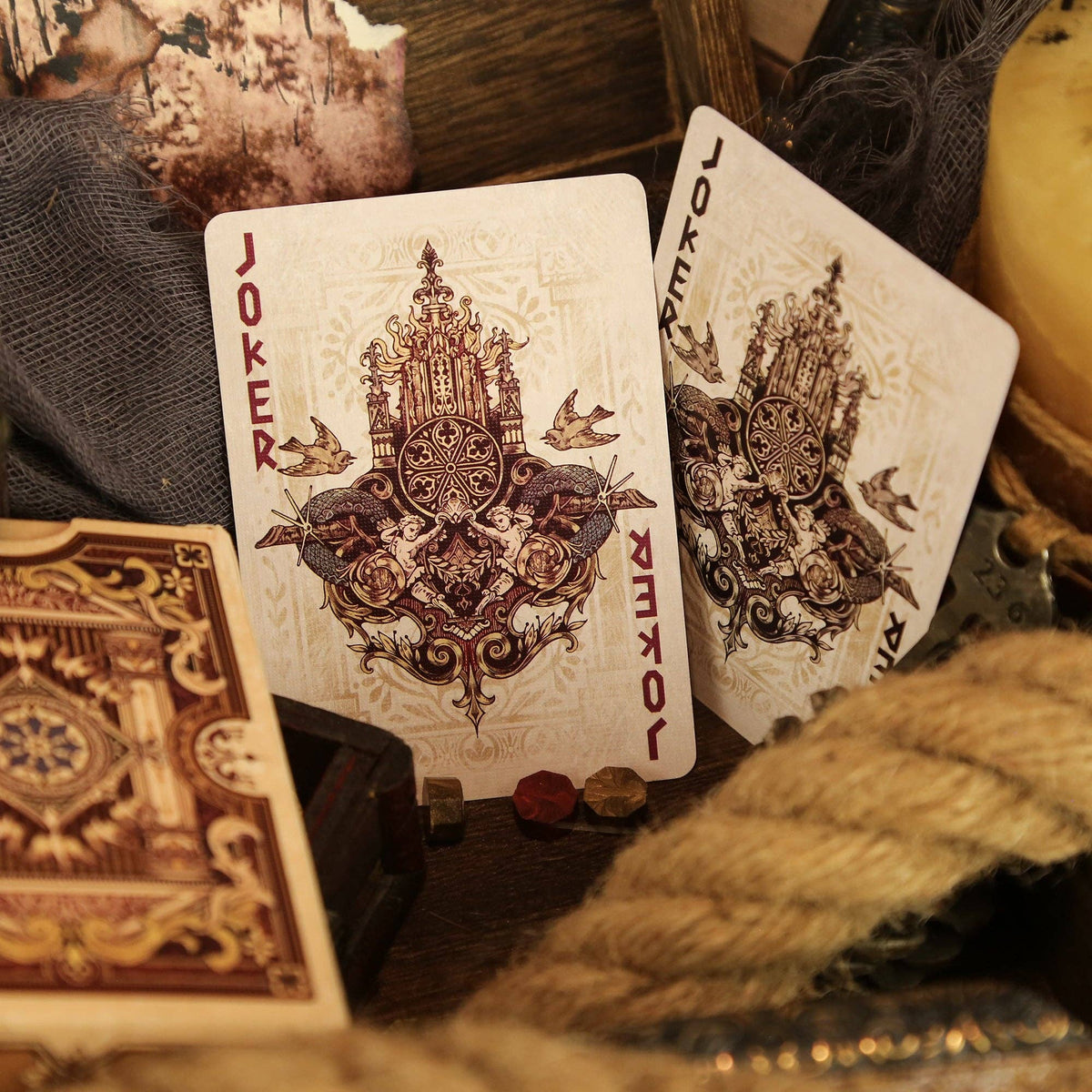 Greek Mythology Playing Cards - Silver Key Society - Keyhole Collection