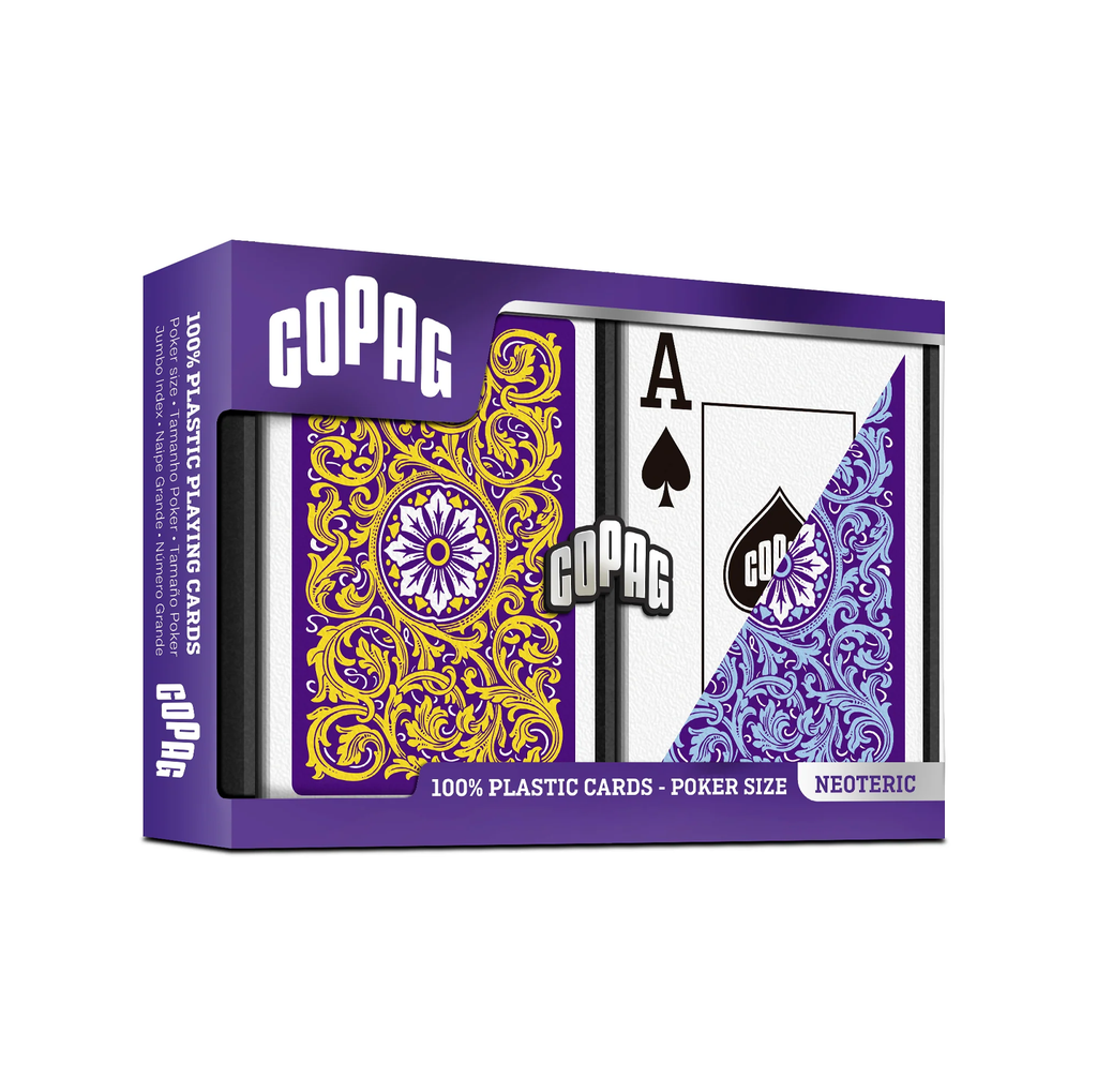 Copag 1546 Neoteric Poker Size Jumbo Index Playing Cards Double Deck