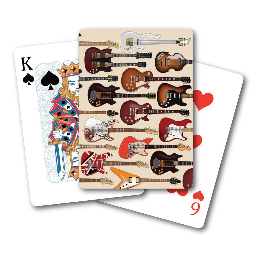 Guitars Playing Cards by Coach House