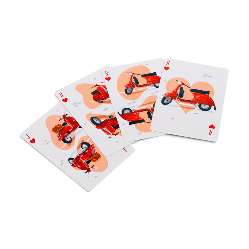 Scooter Standard Playing Card Deck